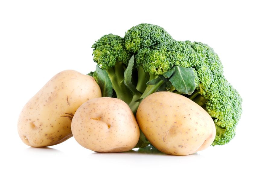 Kartoffeln und Broccoli